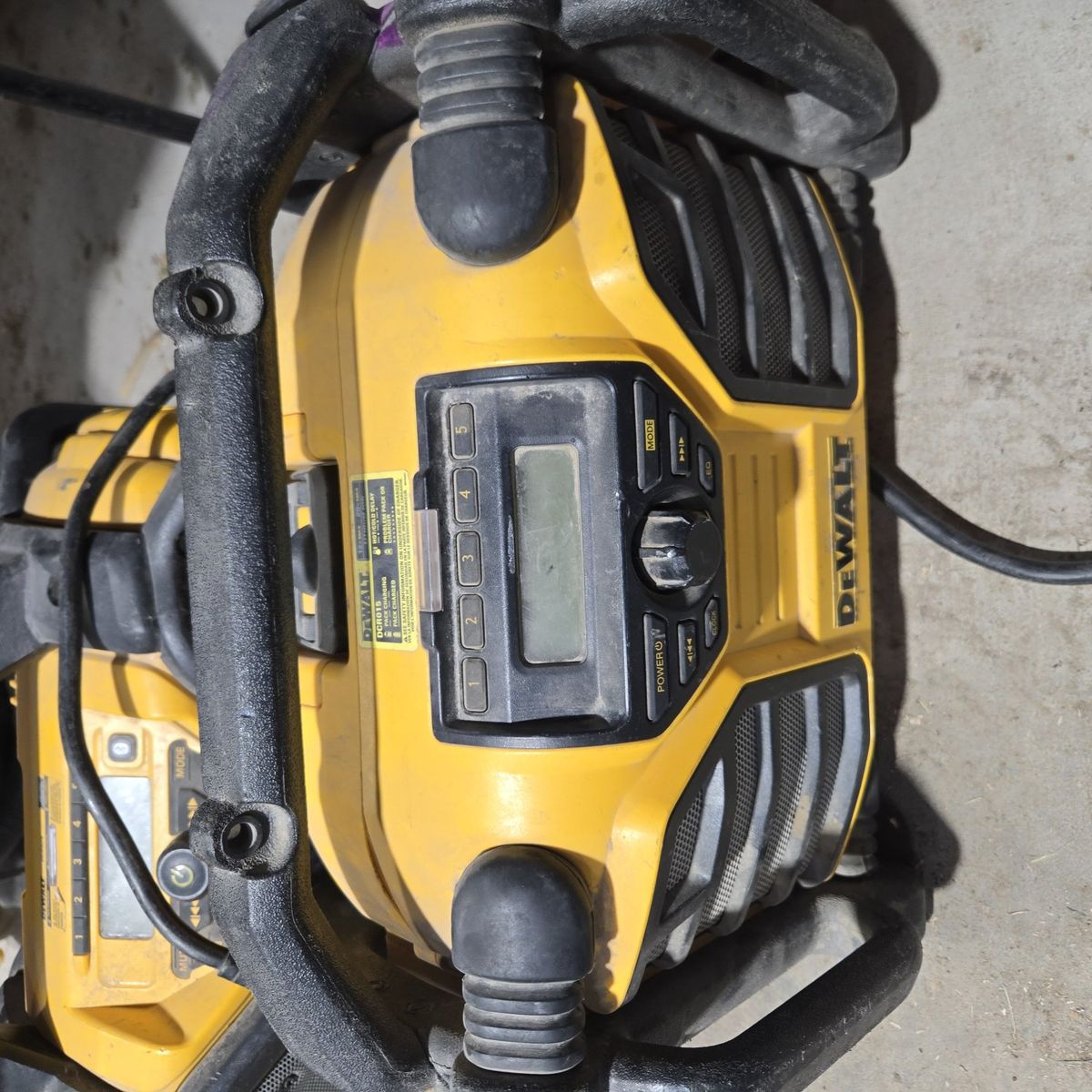 multiple Dewalt power tools