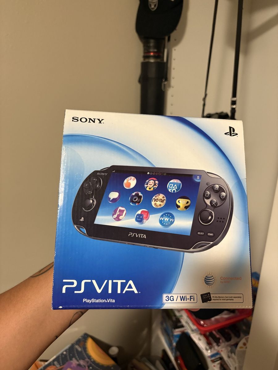 Sony PlayStation Vita PS Vita 3G/Wi-Fi Handheld Console System in Box