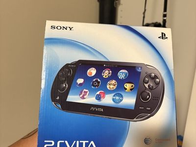 Sony PlayStation Vita PS Vita 3G/Wi-Fi Handheld Console System in Box