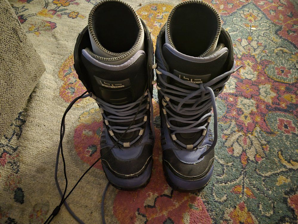 5150 Snowboard Boots - Men's Size 10.5 - Blue/Black Lace-Up