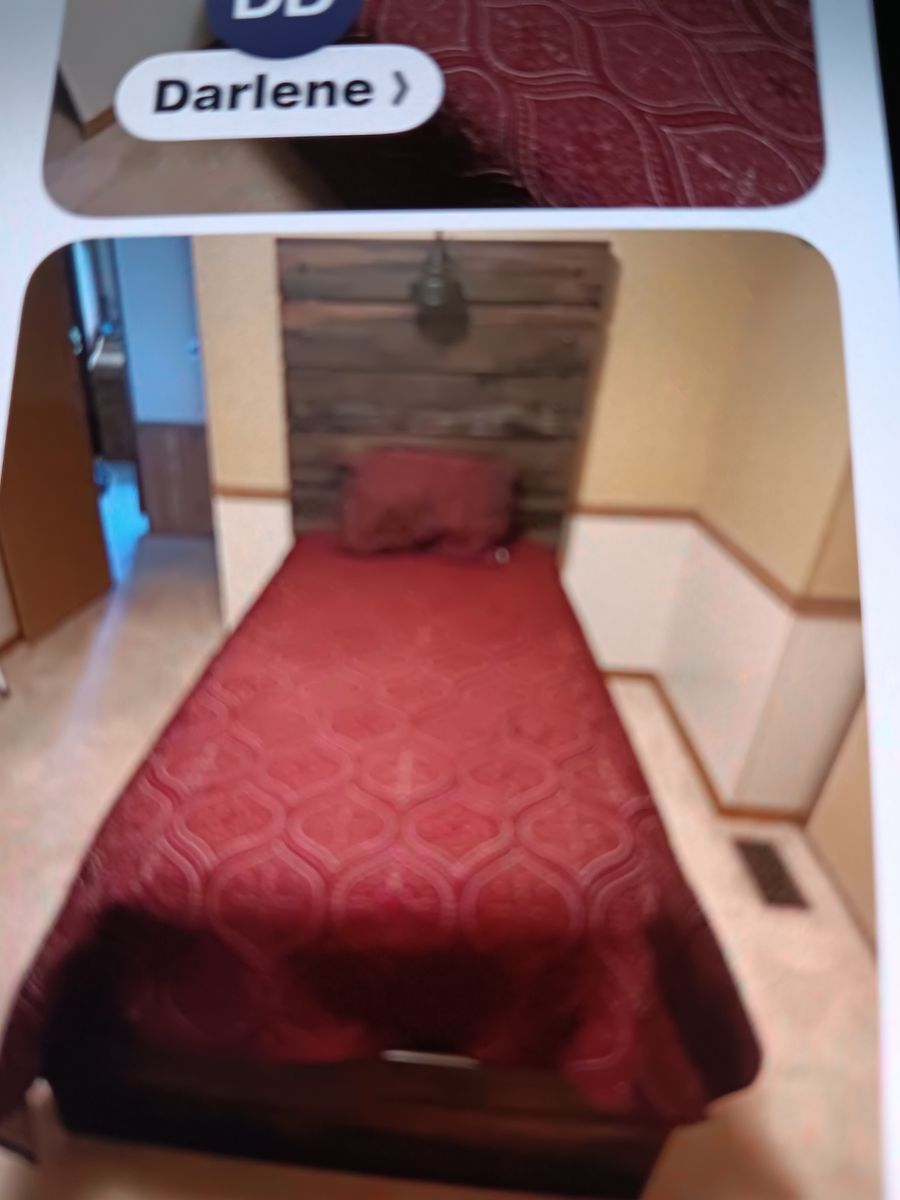 Captains Twin bed with mattress and side drawers only 2 years old