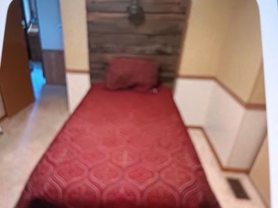 Captains Twin bed with mattress and side drawers only 2 years old