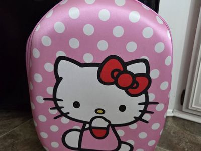 Brand new Hello Kitty Hardside Carry On Scooter Suitcase