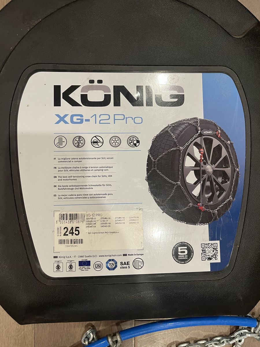 Konig XG-12 Pro Chains - Used 2 times.