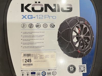 Konig XG-12 Pro Chains - Used 2 times.