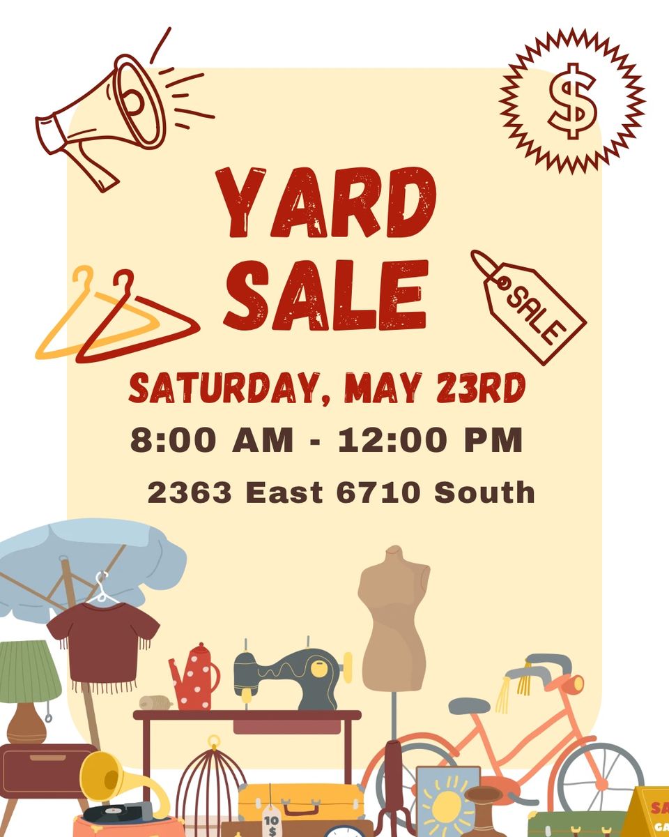 Multi Family Yard Sale - Saturday, May 23rd