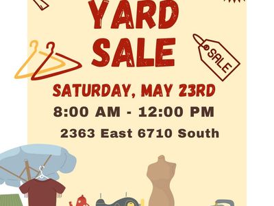 Multi Family Yard Sale - Saturday, May 23rd