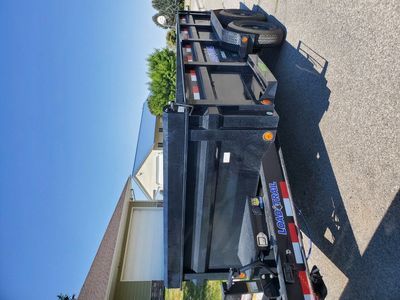 7 cubic yard dump trailer