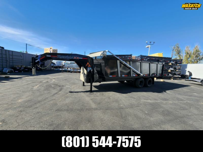 2026 RawMaxx 8.5X20 HDX 25K Dump Trailer