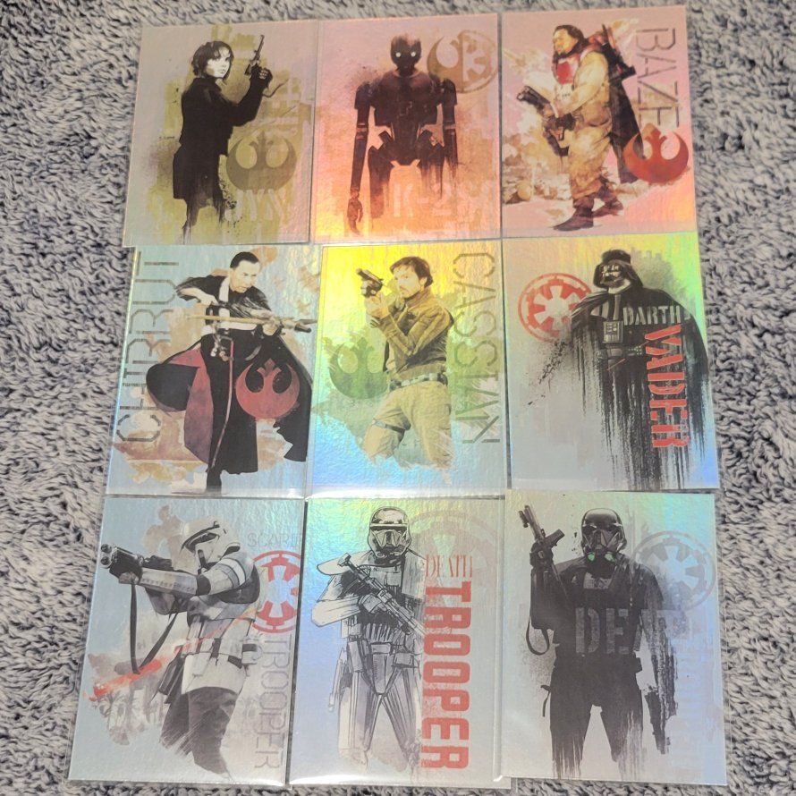 2016 Starwars Rogue One foil set