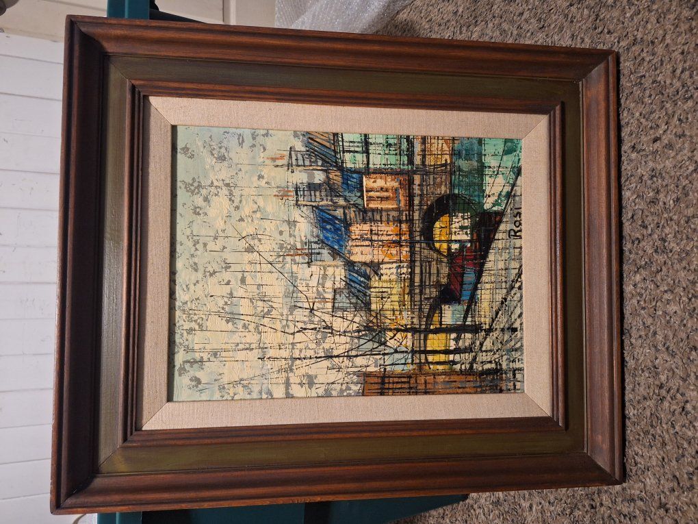 12x16 wood frame painting