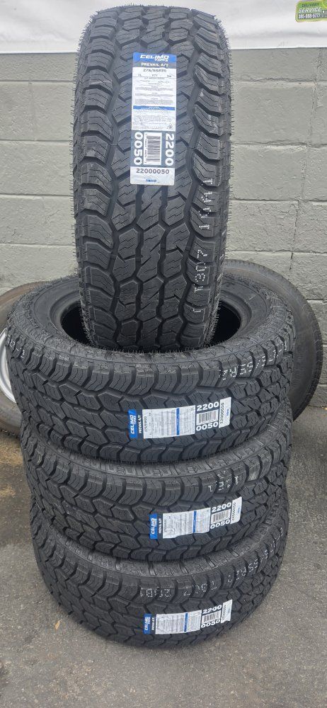 275/55R20 CELIMO PREVAIL A/T  3PEAK