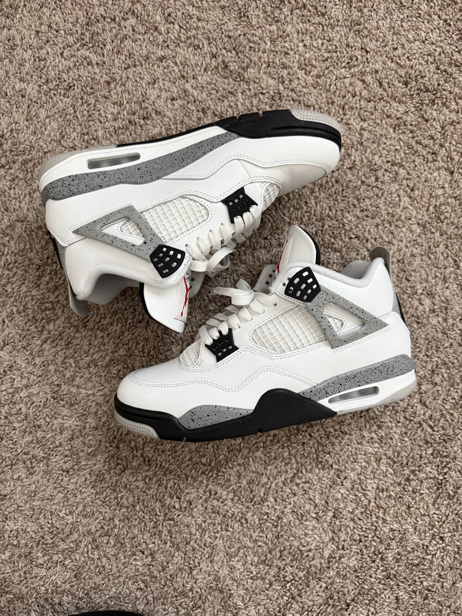 Air Jordan 4 Retro White Cement