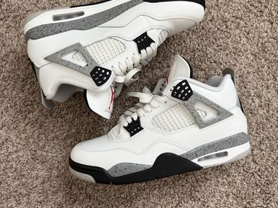 Air Jordan 4 Retro White Cement