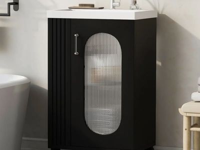 Brand New Modern Bathroom Vanity with Ceramic Sink