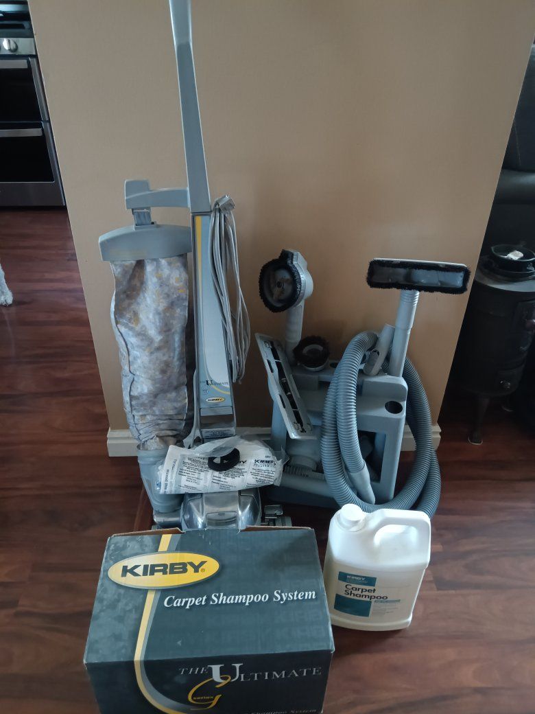 Kirby The Ultimate G Series Upright Vacuum & Carpet Shampoo System with Attachments & Shampoo