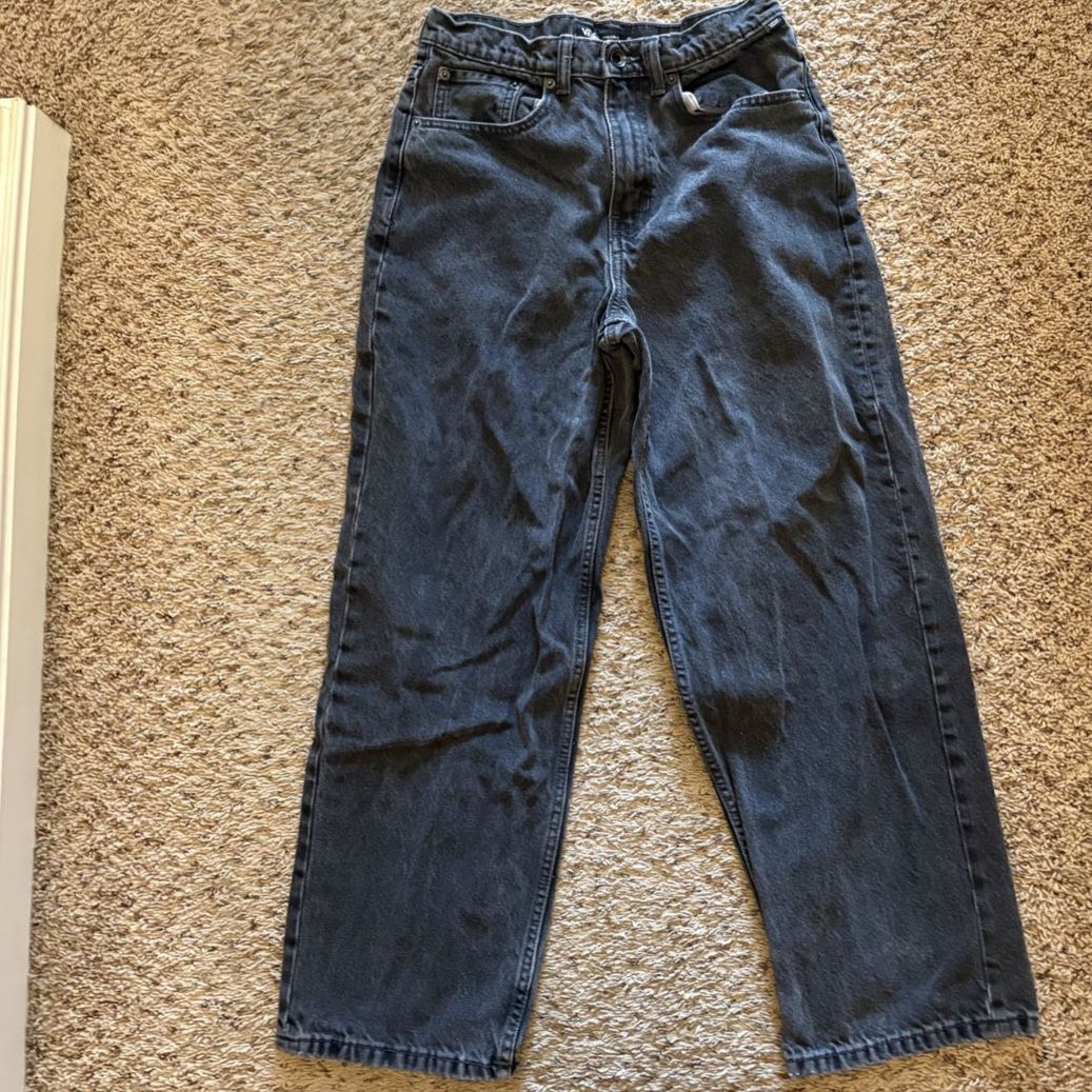 Boys Vans Check 5 baggy fit size 29/18 jeans