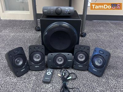Logitech Z906 5.1 SURROUND SOUND SPEAKER SYSTEM, THX, Dolby Digital, and DTS