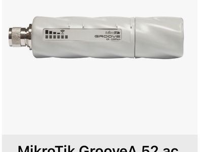 MikroTik GrooveA 52 ac 2.4GHz/5GHz AP Backbone/CPE