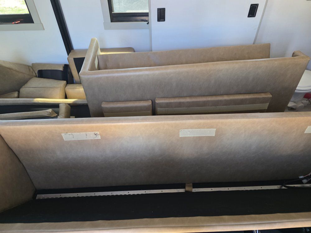 U shaped couch out of brinkley