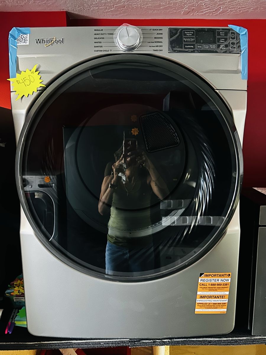 Brand New Whirlpool Gas Front Load Dryer