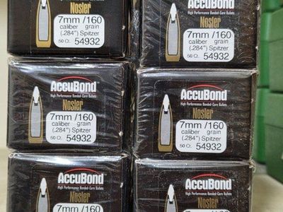 7mm 160gr Nosler Accubond