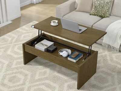 Whitlee Lift-Top Coffee Table, Brown