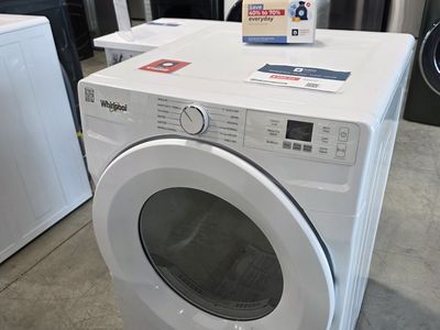Brand New Whirlpool 7.4 Cu Ft Smart Gas Dryer – Quick Dry, ENERGY STAR®, Wi-Fi Enabled