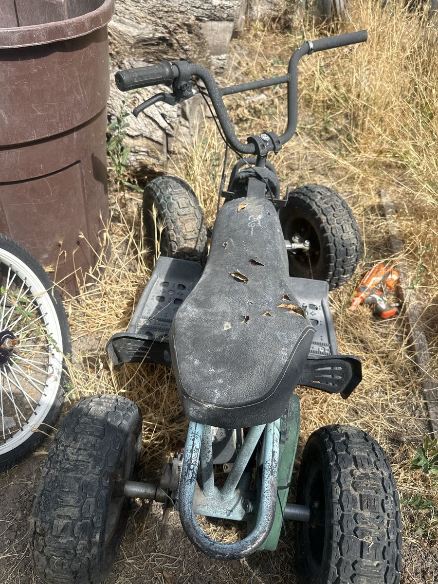 Vintage Mini Four Wheeler - Kids Ride-On Toy