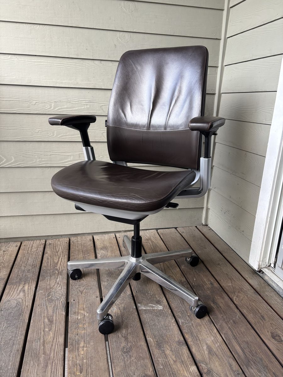 Steelcase Amia leather desk chair