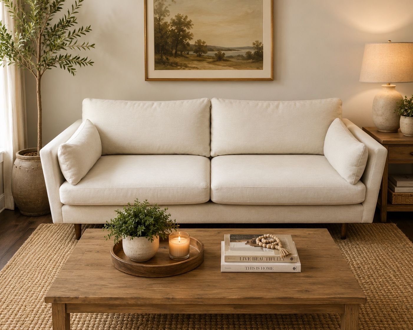 Like New Article MCM sofa (FREE DELIVERY)
