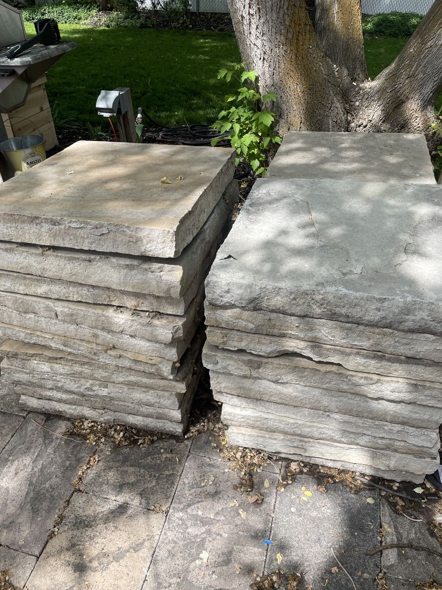 24” x 24” x 3” Flagstone Stepping Stones