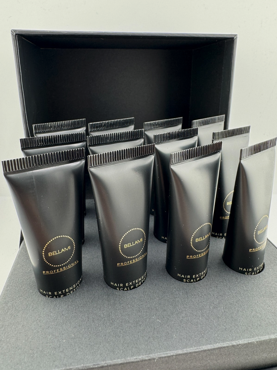 Bellami Professional Scalp Detox Treatment Hair Extensions 12 x 14.5ml NEW Set