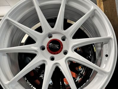 XXR WHELLS 19x8.5 WHITE OFF SET +35