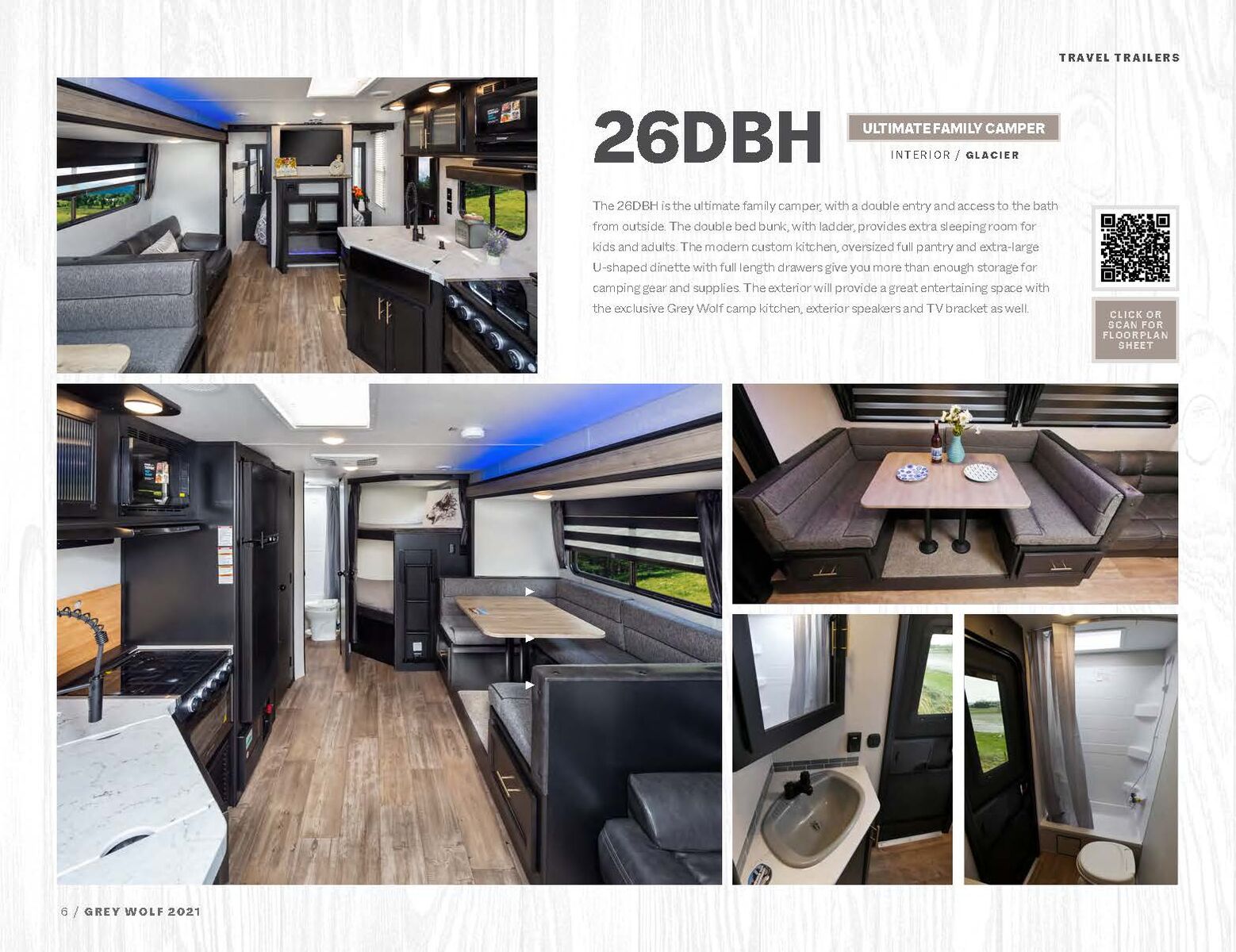 Forest River Grey Wolf Limited 2022 26DBH