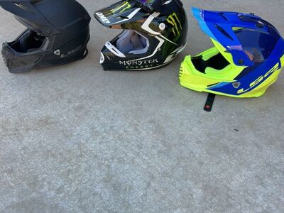 Dirtbike Helmets (all 3)