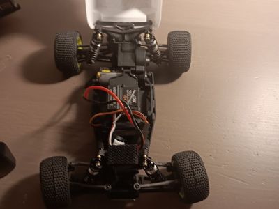losi micro t (heavily modded)