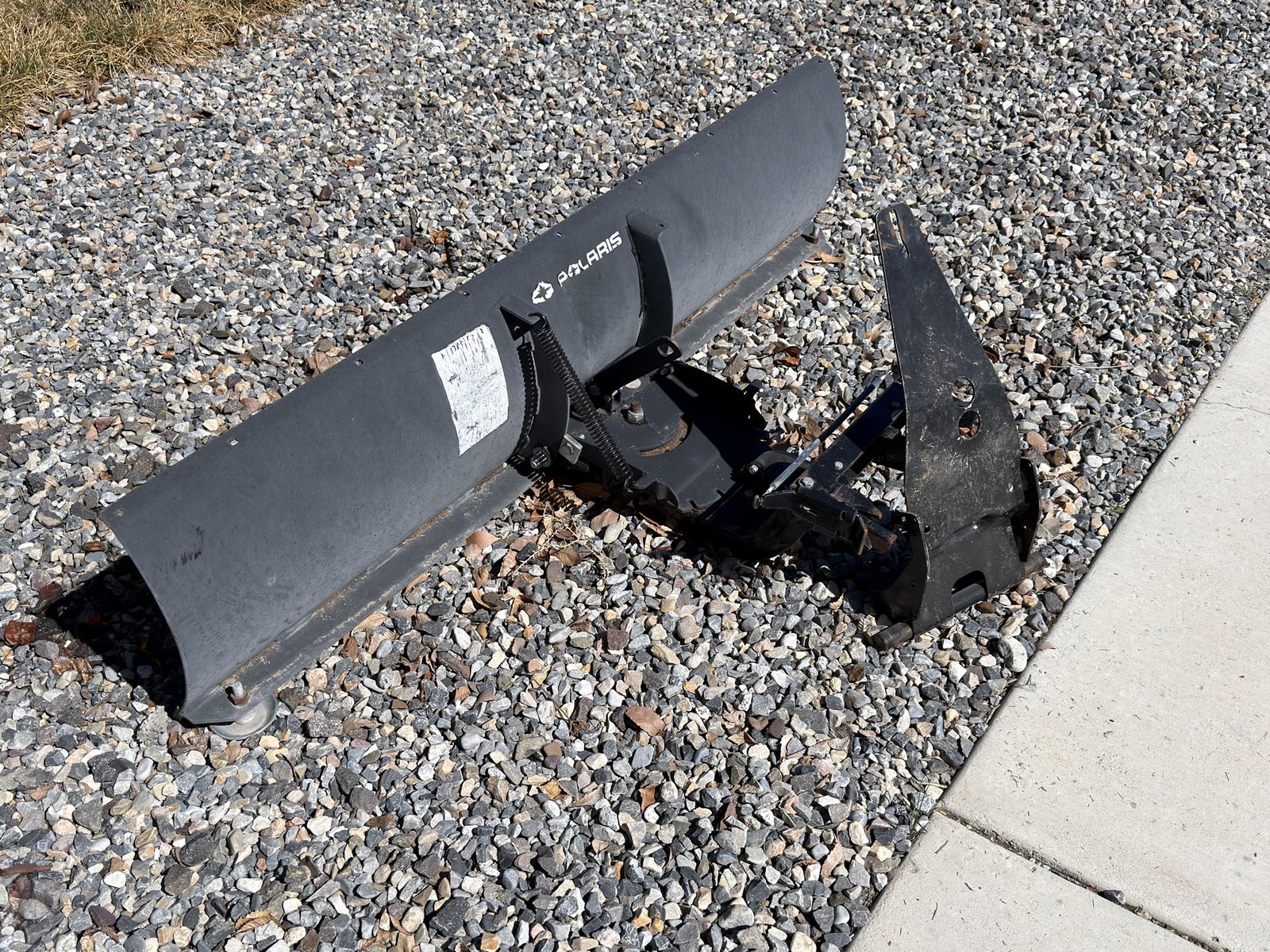 Snow Plow Attachment