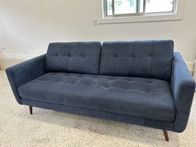 Denim Blue Sofa