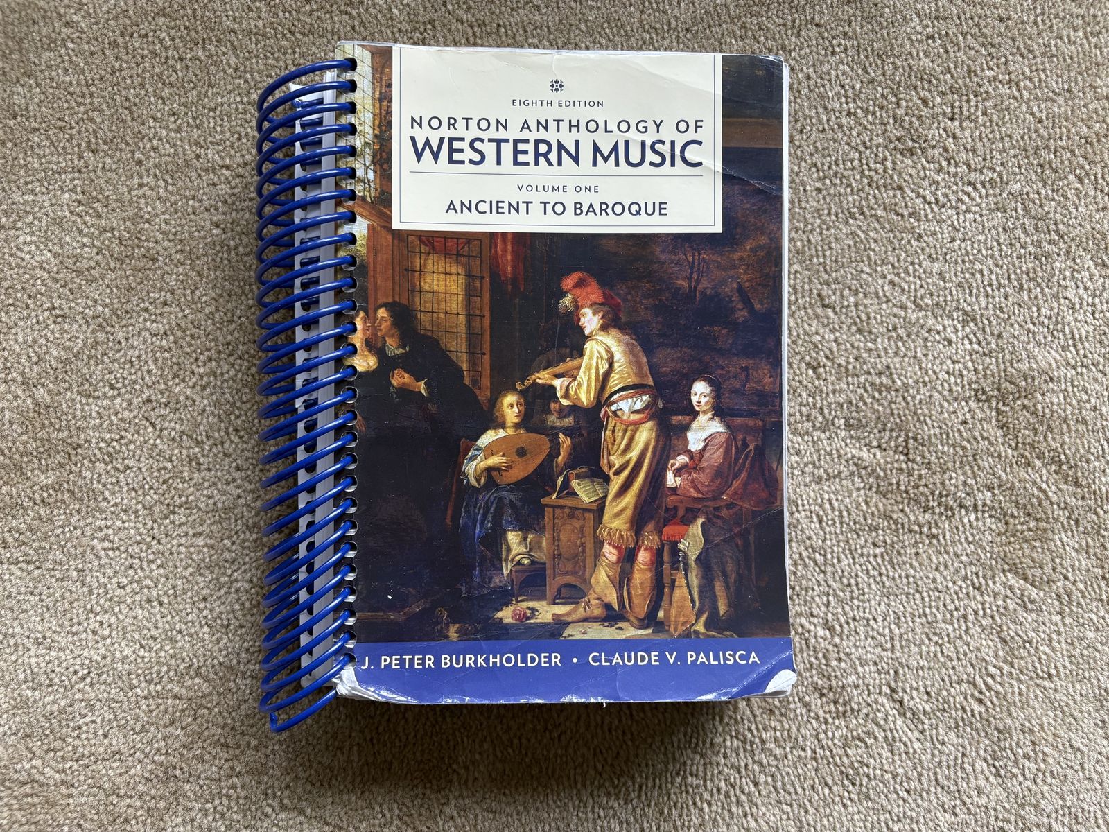 Norton Anthology of Western Music, Vol. 1 (8th Edition)