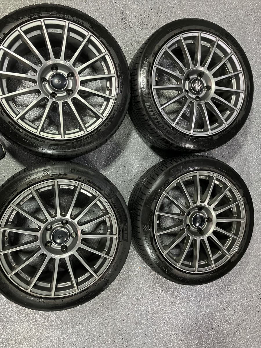 20" O.Z. Racing Wheels w/ Michelin Tires - 5x130 (Cayenne, Q7, Touareg)