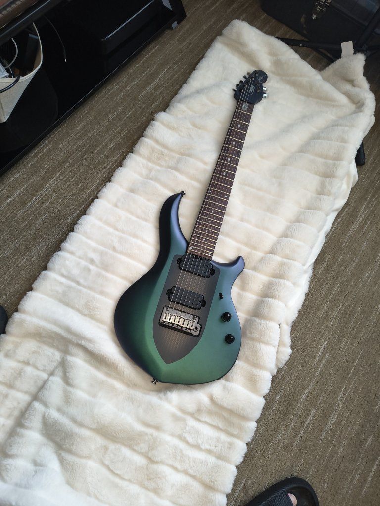 Sterling by Music Man John Petrucci Majesty 7-String Electric Guitar - Ember Glow