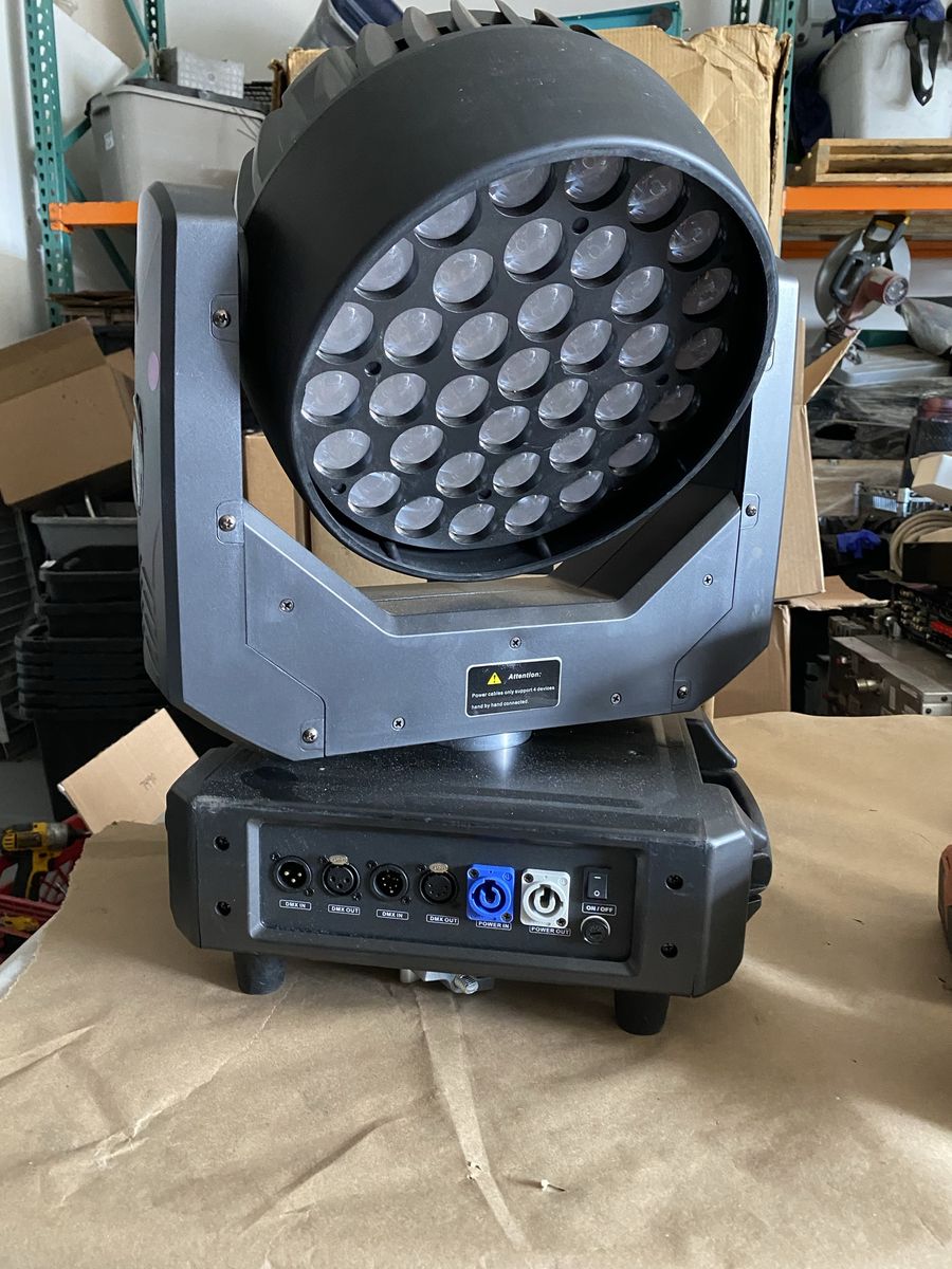 Professional Moving Head LED Stage Light DMX Wash Light Showgear MH8