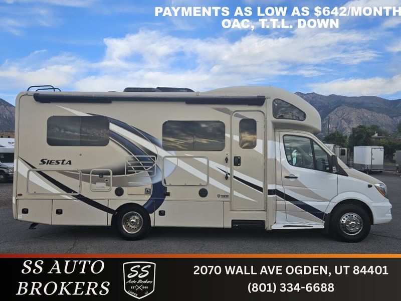 2018 Thor Motor Coach SIESTA 24SJ Sprinter