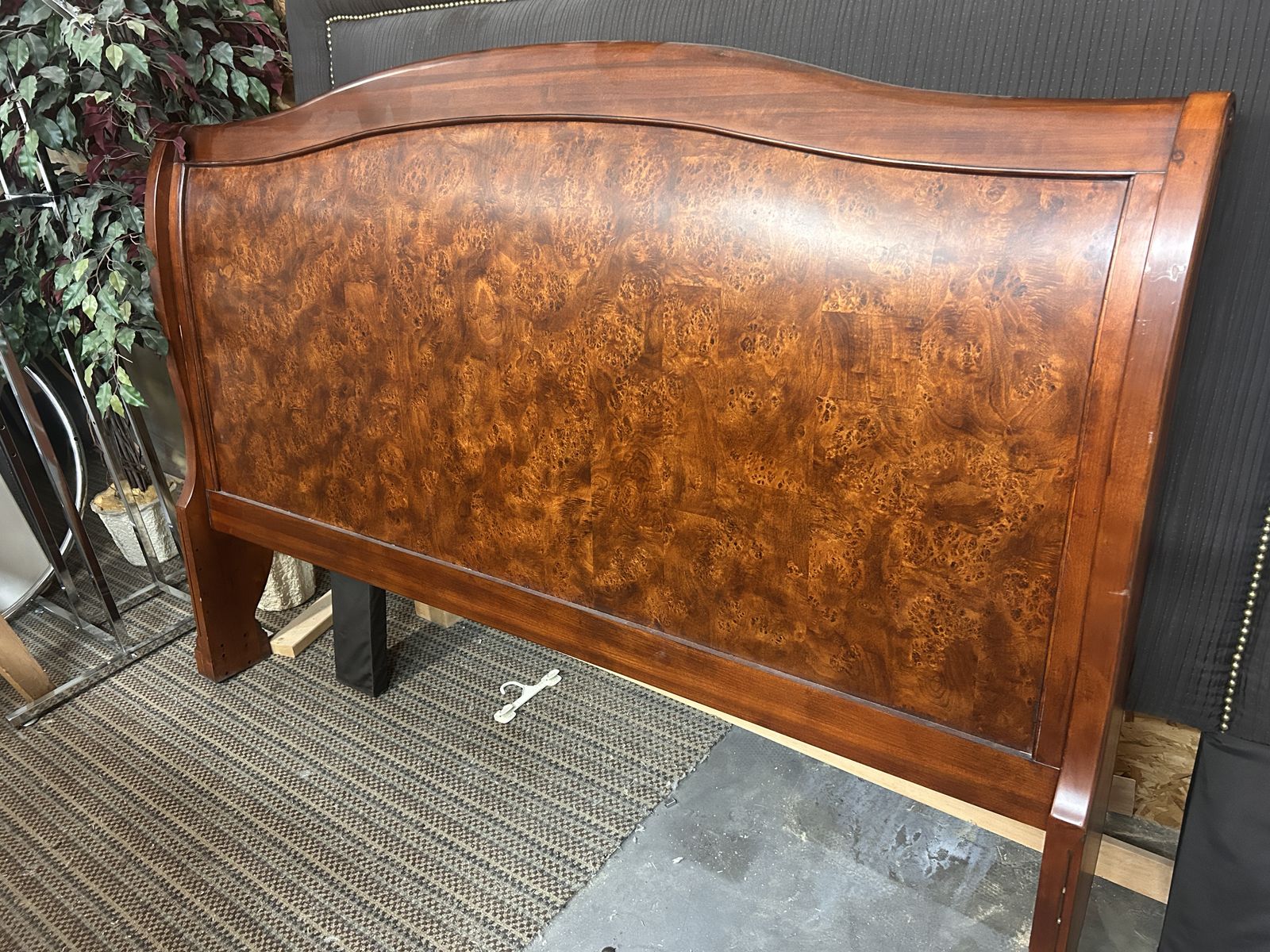 Beautiful Wood Headboard – Showroom Display $250