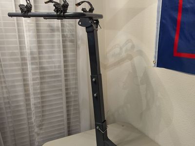 two bike hitch rack w/hitch adapter
