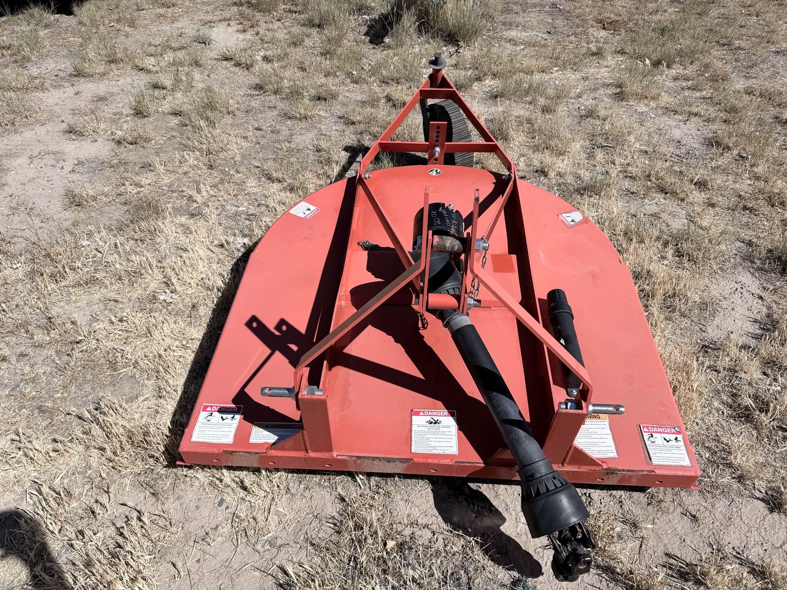 County line 4’ round back rotary cutter