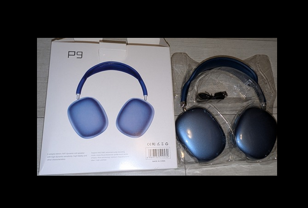 P9  Wireless Headphone System  w Charger Cable New  Boxed