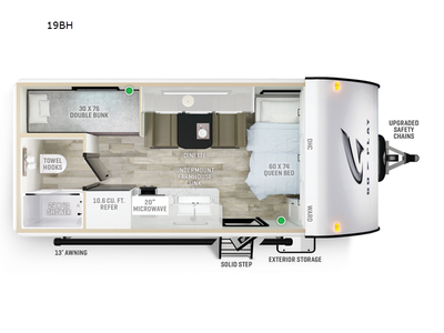 2026 Wayfinder RV Go Play 19BH