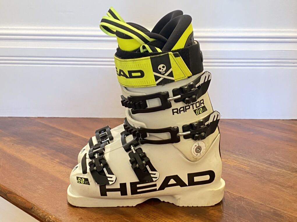 HEAD Raptor 80 RS Boots 22.5 Kids Youth Race
